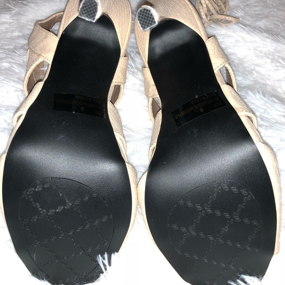 Lace Up Stilettos NWOT - Picture 5 of 8